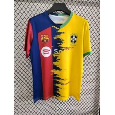 Barcelona x Brasilien Mashup Trikot Gr. S-3XL