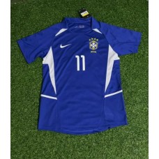 Brasilien Retro Auswärtstrikot WM 2002 Gr. S-3XL