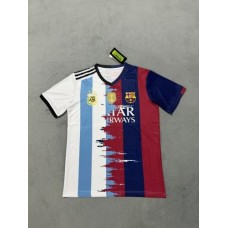 Messi Mashup Trikot Argentinien x Barcelona Gr. S-3XL